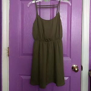 Green Strap Dress